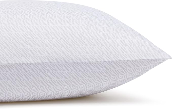 Amazon Basics Lightweight Super Soft, Wrinkle Free Breathable Microfiber 4 Piece Bed Sheet Set With 14-Inch Deep Pockets, Full, Gray Crosshatch, Printed
