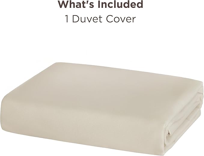 Bedsure Duvet Cover Oversized King Size - Only Includes 1 Duvet Cover (120"x98"), Hotel Luxury Soft Double Brushed All Season Bedding for Kids & Adults, Zipper Closure, NO Comforter, Linen