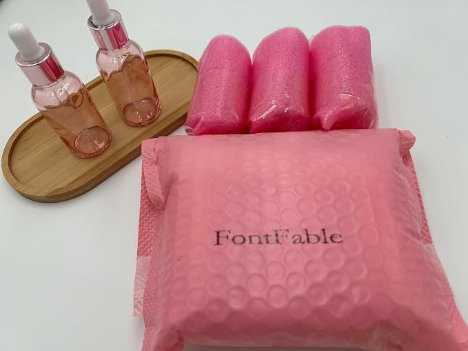 3PCS Dropper Bottle 1 oz Glass Dropper Bottles with Dropper Pipettes Small Sample Dropper Bottles Refillable with Funnels and Labels for Essential Oils, Aromatherapy(30ml Pink)