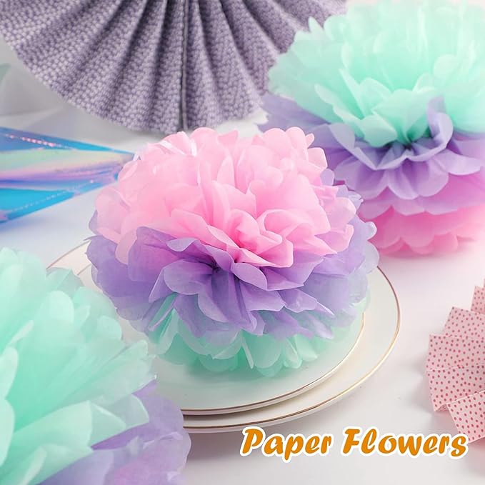 400 PCS Tissue Paper, 20 Colors 14" X 20" Tissue Papers Bulk for Packaging, Colored Tissue Paper for Gift Bags Crafts Birthday Party Flower Decoration