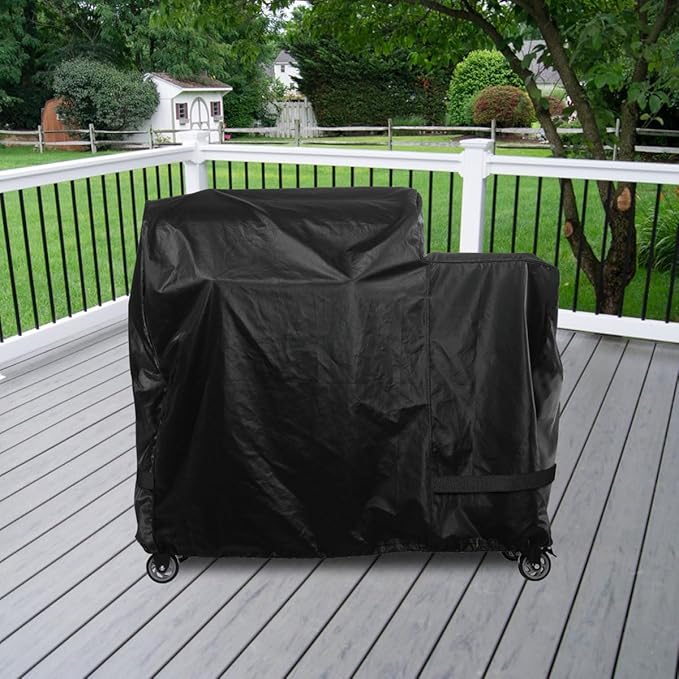 ZJYWSCH Cover for Rectec Backyard Beast 1000 1200 Wood Pellet Grill Smoker Outdoor Waterproof Compatible with Rec Tec RT-1000 Wood Pellet Grill Cover