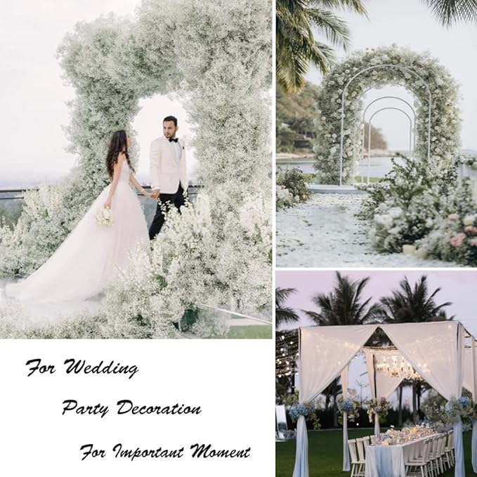 Bringsine Baby Breath Gypsophila Deco White Colour Artificial Flowers for Wedding 30 Pieces/lot