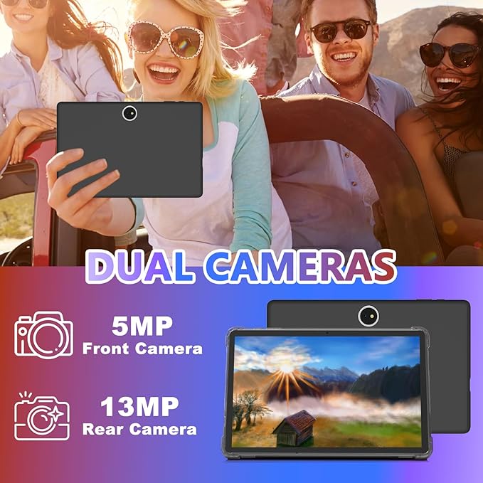 11 inch Tablet, 18GB + 128GB, Android 15 Tablet, 1TB Expandable, 13MP Camera, Octa-Core Processor 5G WiFi 8000MAH Battery 11'' IPS HD Touchscreen Google Tableta.