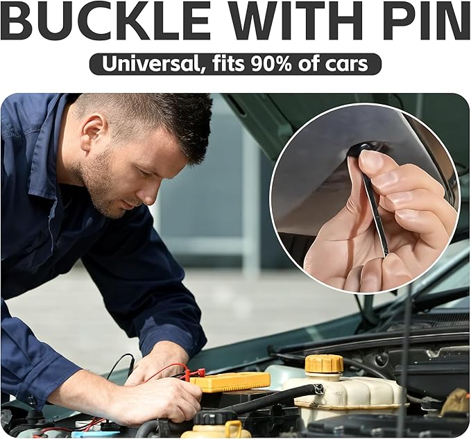 Nylon Universal Cable Tie Buckle, 2026 New Upgrade Heavy Duty Self-Locking Rivet Zip Ties Holder, Multifunctional Cable Tie Buckle for Car Daily Repair, Home, Office, Workshop (150 Pcs)