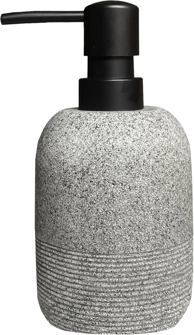 GalDal Soap Dispenser Grey,Hand Soap Lotion Dispenser for Bathroom Countertop,Soap Dispenser for Kitchen.