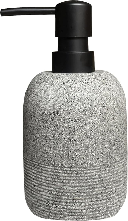 GalDal Soap Dispenser Grey,Hand Soap Lotion Dispenser for Bathroom Countertop,Soap Dispenser for Kitchen.