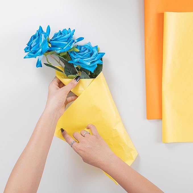 Gift Tissue Paper for Gift Bags - Tissue Paper Bulk | 25 Assorted Colors 300 Sheets 20x26 Inch | Premium Quality Bold Colored for Crafts, Wrapping, Packaging, Birthday, Holiday, Christmas
