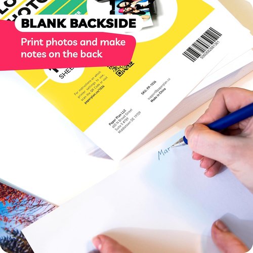 Glossy Photo Paper - 8.5 x 11" | 100 Sheets - Premium Inkjet Printer Paper for Stunning Prints