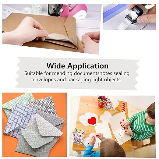 WUKAKA 12 Pack Transparent Tape Clear Tape Refills Rolls Each Roll 3/4 x 1000 Inches, 1 inch Core, for Office, Home, School