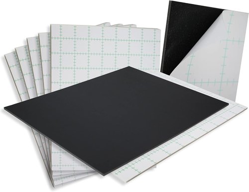 Self Adhesive Foam Board - 24x36 Black Mounting Board | Acid-Free, 3/16" Thick, 100 Pack