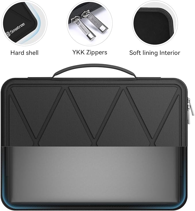 Smatree Hard EVA Protective Sleeve Compatible for 15.6 inch ASUS ExpertBook B1 B1502/B1500, for 15.6 inch ASUS P1512/M515/L510/F515 Laptop Sleeve (X8274)