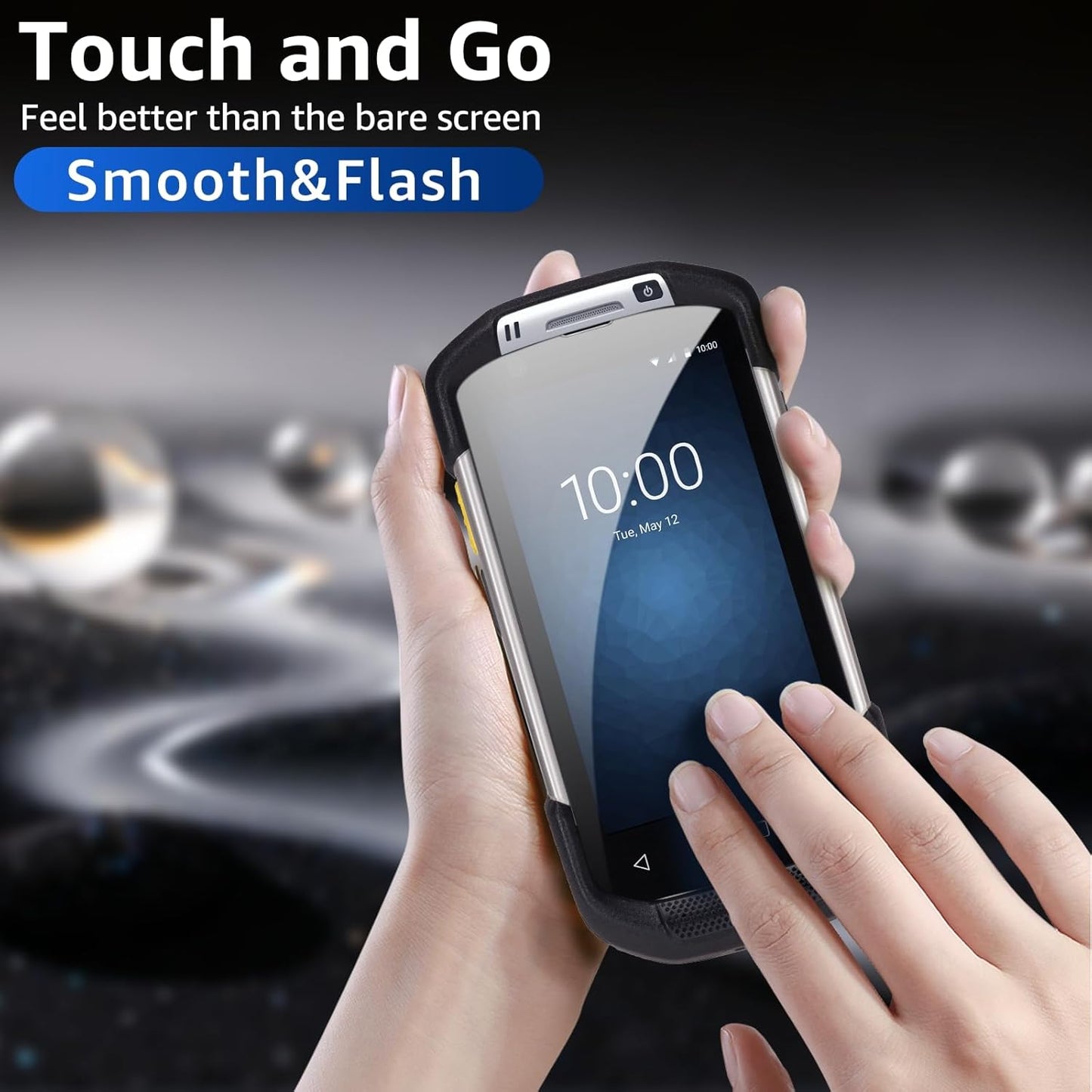 Zebra Tempered Glass Scanner Screen Protector - 9H Scratch-Resistant HD Protection for TC70/TC75 Series