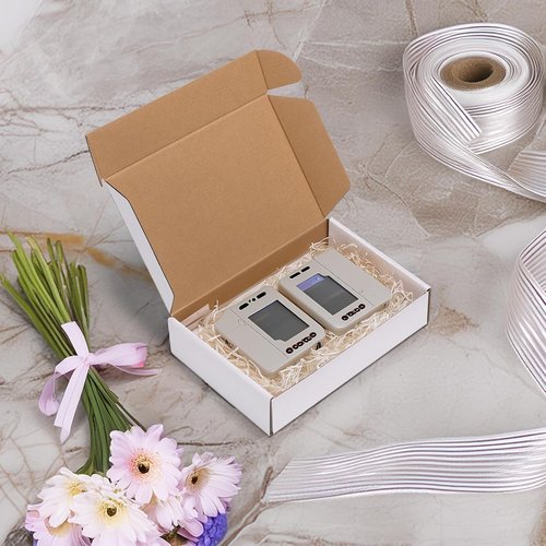 HORLIMER Shipping Boxes - Set of 30 White Corrugated Cardboard Mailer Boxes for Small Business Packing
