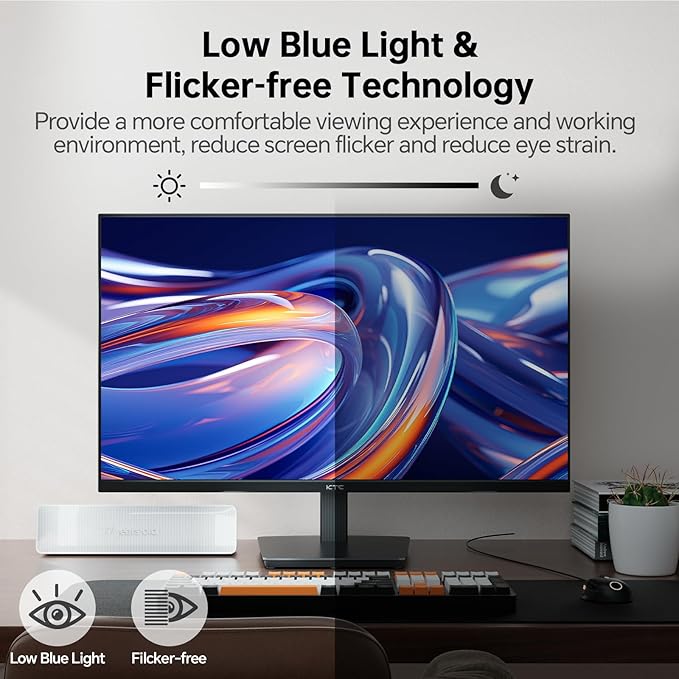 KTC 27 Inch 4K UHD Computer Monitor, IPS 3840×2160 Monitor with HDR400, DCI-P3 95%, 1.07 Billion Colors, HDMI DisplayPort, 60Hz PC Monitor, H27P27