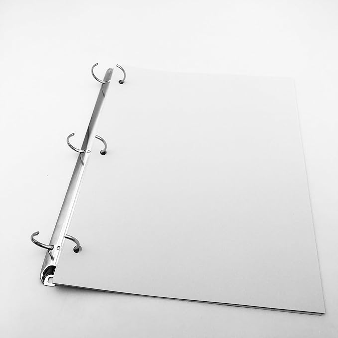 Shuokecrafts Loose Leaf Paper,(8.5" x 11") - 3-Hole Punched Letter, Filler Paper,Multi-Use Print & Copy White Paper Brightness (100)