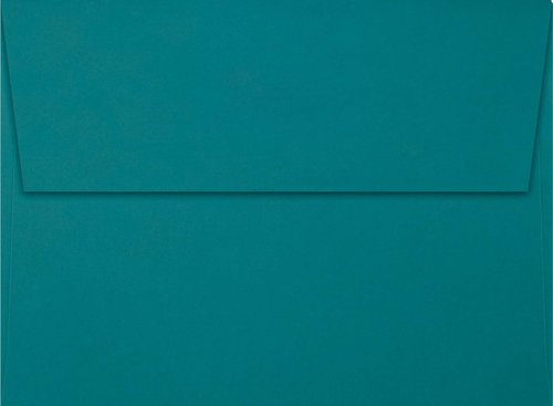 LUXPaper A6 Invitation Envelopes - Peel & Press | Teal | 4 3/4" x 6 1/2" | 80lb Text | Pack of 50