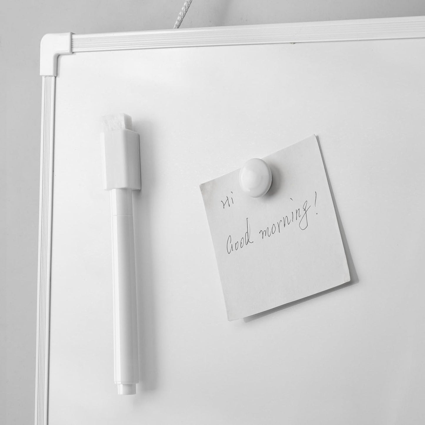Skiennix Double-Sided Dry Erase Board - 16" x 12" Wall-Mounted Whiteboard for Home, School, Office