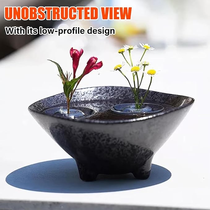 2025 Creative Floating Flower Arrangement Holder, Clear Acrylic Floral Bowl Stem Holder, DIY Floating Centerpiece Bouquet Holders, PVC Flower Float for Weddings, Parties & Fish Tanks (10, S)