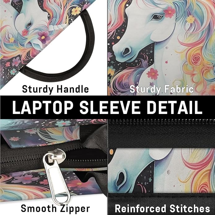 Hsnar 15.6 Laptop Case Briefcase Handbag with Accessory Pocket Slim Laptop Bag Laptop Sleeve
