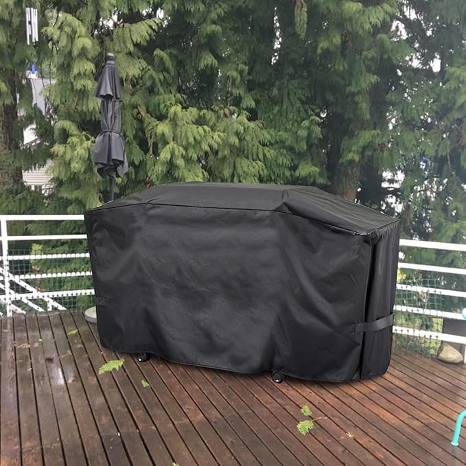 ZJYWSCH Grill Cover for Weber Slate 30" Griddle Outdoor Waterproof Heavy Duty 3400119 Webber Slate 30 inch Flat Top Griddle Grill Cover