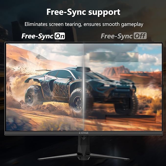 4K Monitor, Z-Edge 27 inch IPS Monitor, UHD 3840x2160 IPS Computer Monitor, 450 cd/m², 160Hz Refresh Rate, 1ms Response Time, G274K Ultra-Thin Bezel