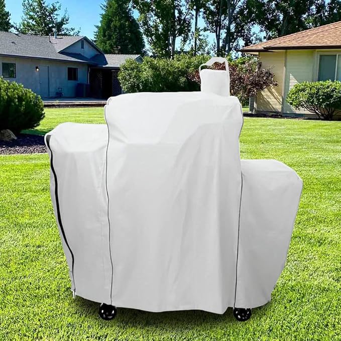 ZJYWSCH Grill Cover for Pit Boss Platinum Laredo 1000 PB1000PL Wood Pellet Grill & Smoker 600D Heavy Duty Pit Boss Laredo 1000 Grill Cover Outdoor Waterproof