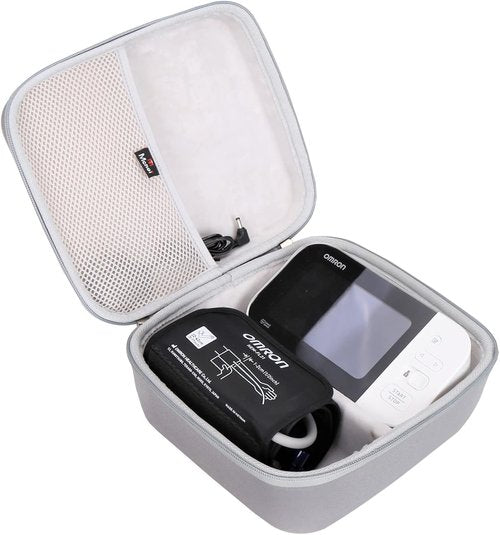 Mchoi Hard Storage Case for OMRON Blood Pressure Monitors - Durable Protection for BP5450/BP5350/BP7450 | Cuff Included