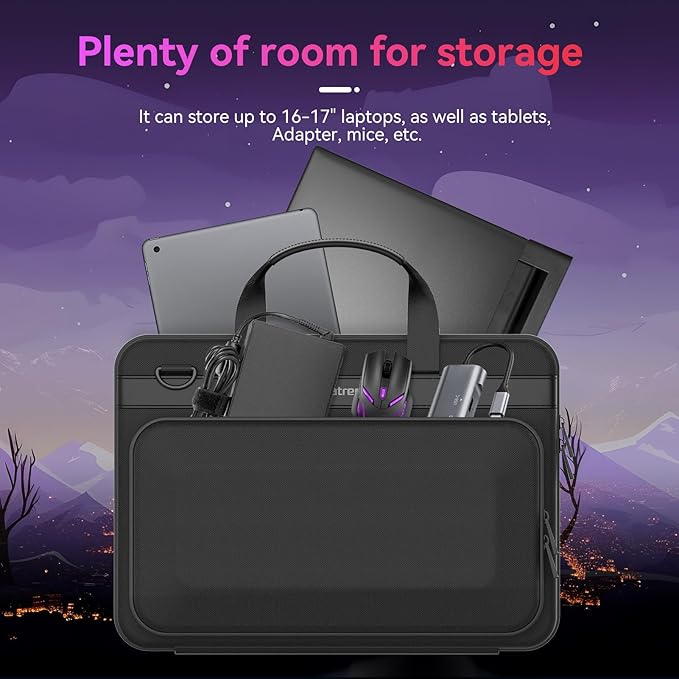 Smatree Heavy Duty Hard Case for 16 inch ASUS V16 V3607, ROG Zephyrus G16 2025 GU605/2024, TUF Gaming A16 Advantage Edition 2023, TUF Gaming A16/F16 2024, 15.6 inch ASUS ROG TUF Gaming F15/A15 (A800)