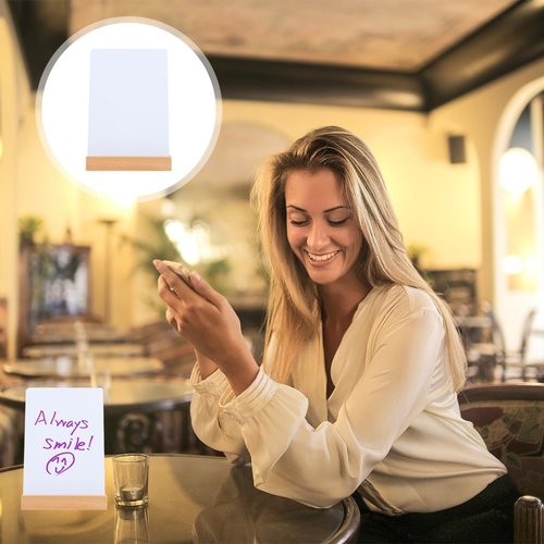 IMIKEYA Portable Desktop Dry Erase Whiteboard - Versatile Stand for Home, Office & School Use