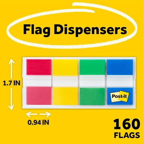 MMM680RYGB2 - Portable Flag Dispenser for Easy Organization | Ideal for Events & Promotions