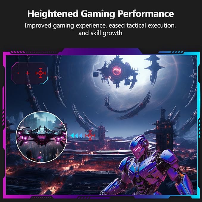 Z-Edge 24 inch Gaming Monitor, 180Hz 165Hz Curved 1650R Computer Monitor, FHD 1080P, Ultra-Fast MPRT 1ms Curved Monitor, 300nits, 16.7M Colors, UG24 1X DP 1.4 Port and 1X 2.1 HDMI Port
