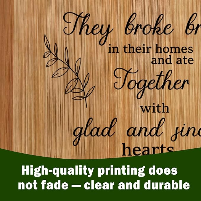 Lacama Christian Gifts for Women Kitchen Cutting Board,Kitchen Cutting Board Appreciation Gift for Women Christmas Birthday, Inspirational Gift for Woman Religious Spiritual Gifts for Her, Mom, Sister