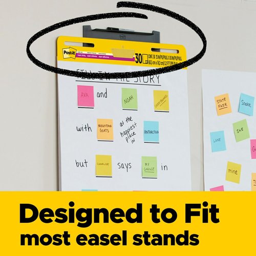 Post-it Easel Pad | 20" x 23" (50.8 cm x 58.4 cm) - 2 Pack for Easy Presentations and Brainstorming