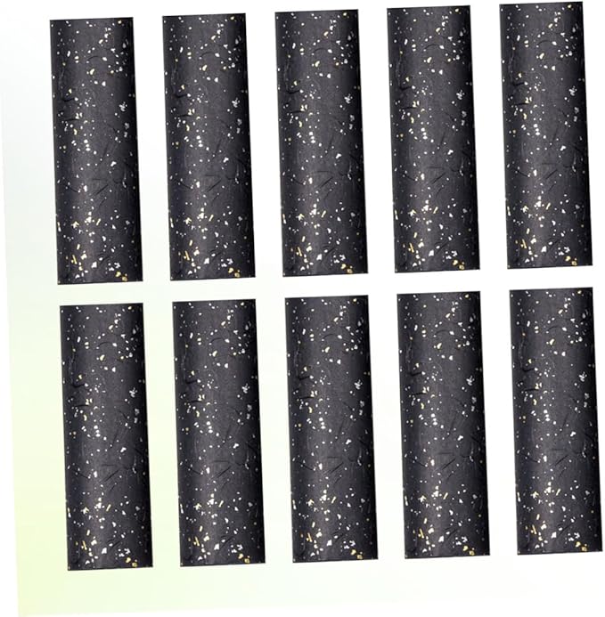 CIMAXIC 10 Sheets Black Wrapping Paper Bouquet Packaging Wrap for Wedding Birthday DIY Papercraft Thick High-grade Tissue Paper for Floral Presentation
