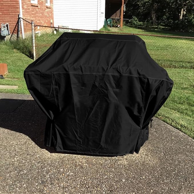 ZJYWSCH Grill Cover for Weber Genesis E-315 S-315 E-325 E-330 E-335 S-335 3-Burner Gas Grill Outdoor Waterproof, for Weber Genesis E315 S315 E325 E330 E335 S335 Gas Grill