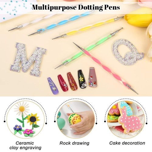 B7000 Glue - Clear Super Adhesive with Rhinestone Applicator Kit | Precision Tip for Jewelry & Crafts (4 PCS, 15 ML)