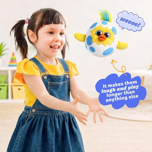 Move2Play Easter Egg Toss Game - Fun Indoor/Outdoor Activity for Kids Ages 3-8 | Perfect Easter Basket Stuffer