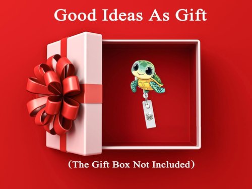 Sea Turtle Badge Reel | Funny Retractable ID Holder for Nurses & Healthcare Workers - Perfect Gift