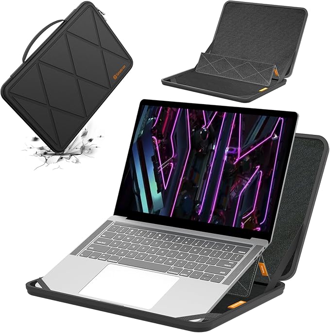 Smatree MS89 Hard EVA Protective Sleeve with Stand Compatible for 15.6 inch Acer Predator Triton 300/ConceptD 7/ConceptD 7 Pro, 16 inch Acer Predator Triton Neo 16/Chromebook 516 GE-CBG516-1H-53TY