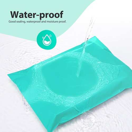 Fuxury Poly Mailers - 12x15.5 Inch Waterproof Shipping Bags | 500 Pcs Strong Adhesive for Small Business