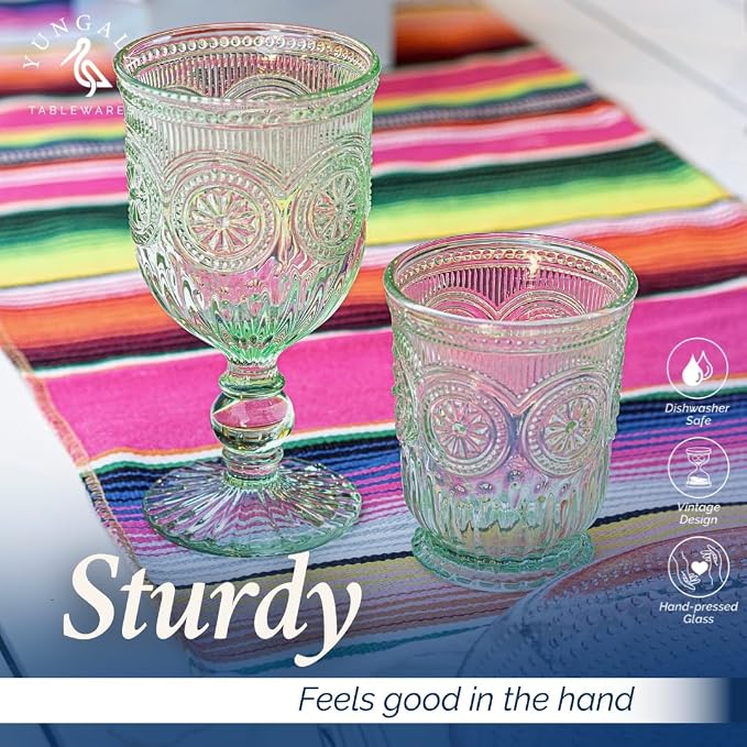 Multi-colored Small Drinking Glasses