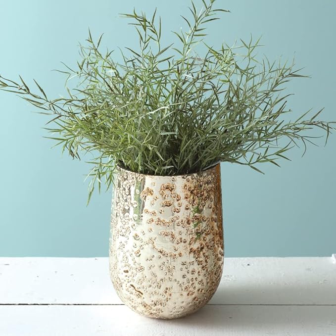 Colonial Tin Works Aurelia Vase, Mercury Glass