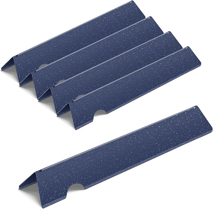 KifonMetals 17.1 Inch Porcelain Steel Flavorizer Bars for Weber Genesis Grill Parts, for GS4 Genesis II/II LX 300, II E-310, II E-315, II E-335, II LX-340 Replacement Parts 66795, 5 Pcs