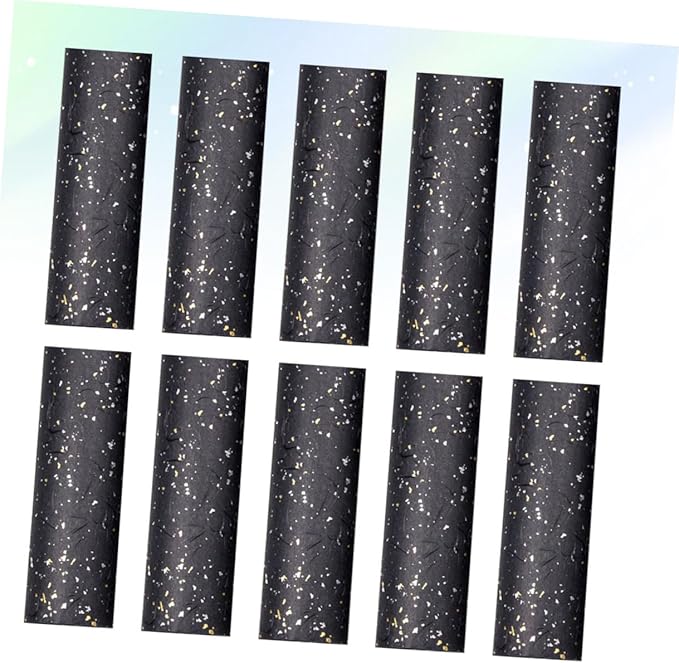 CIMAXIC 10 Sheets Black Wrapping Paper Bouquet Packaging Wrap for Wedding Birthday DIY Papercraft Thick High-grade Tissue Paper for Floral Presentation