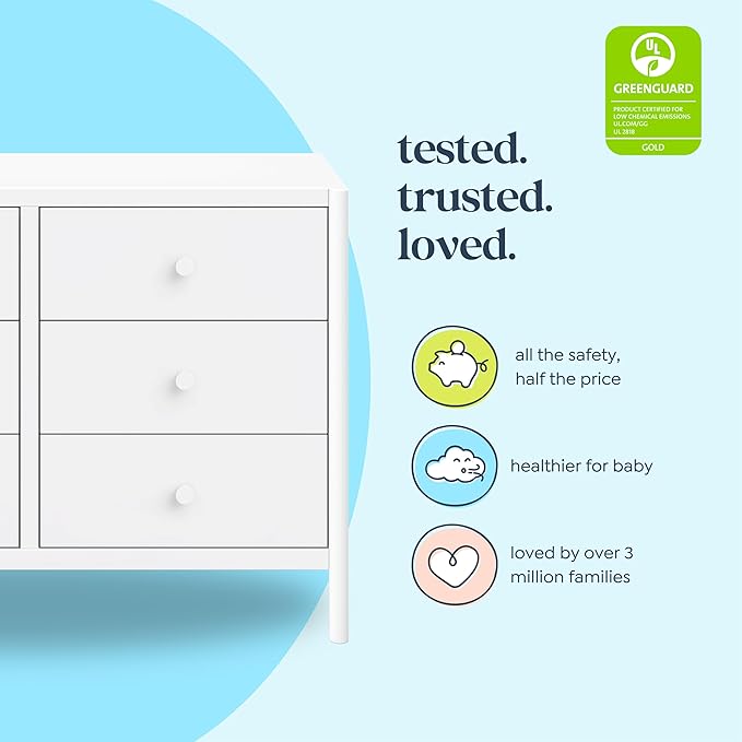 Davinci Birdie 6-Drawer Dresser