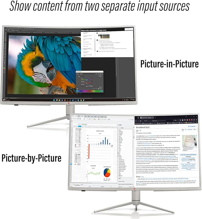 Deco Gear 39 Curved Ultrawide Gaming Monitor, 2560 x 1440, HDR400, 165 Hz, 99% sRGB, HDMI 2.0, DP 1.4 Limited White Edition - Exclusive