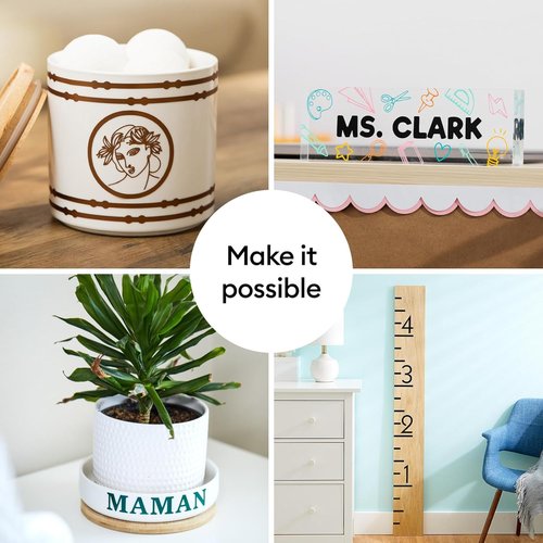 Cricut Smart Permanent Vinyl - Grass Green (5.5in x 10ft Roll) | Ideal for Joy Machine Matless Cutting