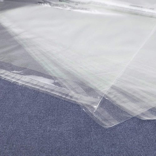 Becko US Self-Seal Clear Poly Plastic Bags - 18 X 24 Inch (100 Count) for Shipping & Packaging