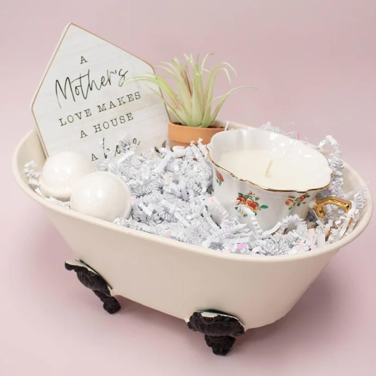 Uptotop Crinkle Cut Paper Shred Filler - 5oz Diamond White for Gift Wrapping & Baskets