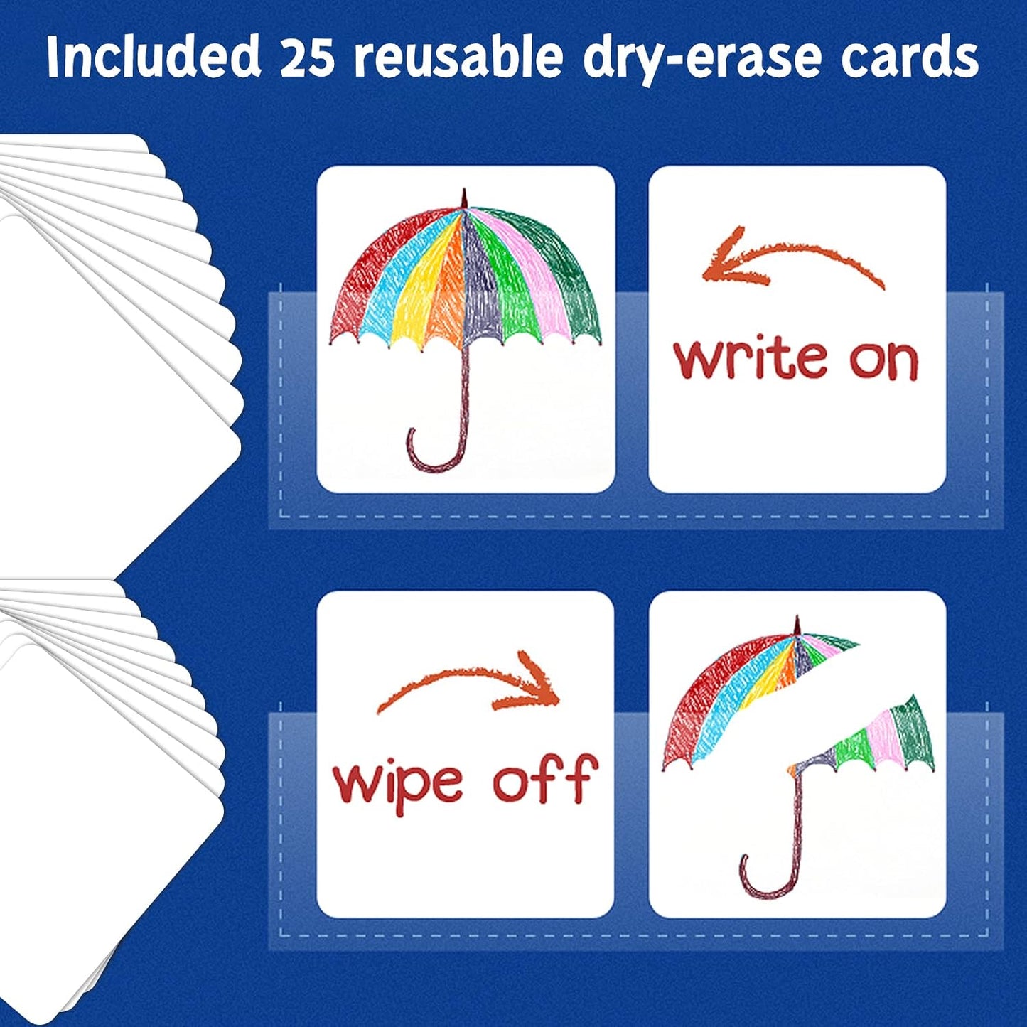 Torlam Circle Time Learning Center - Kids Calendar Pocket Chart & Weather Chart Set for Preschool Activities